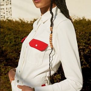 Calvin Klein Western Contrast Button Down Shirt